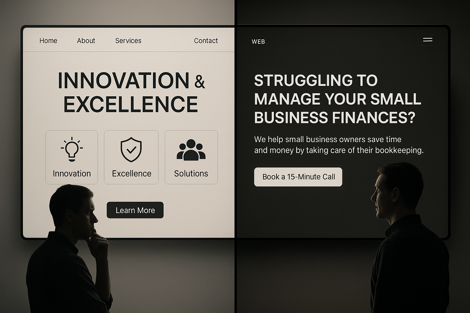 Your Website Looks “Professional”, But It Doesn’t Answer The Question That Matters